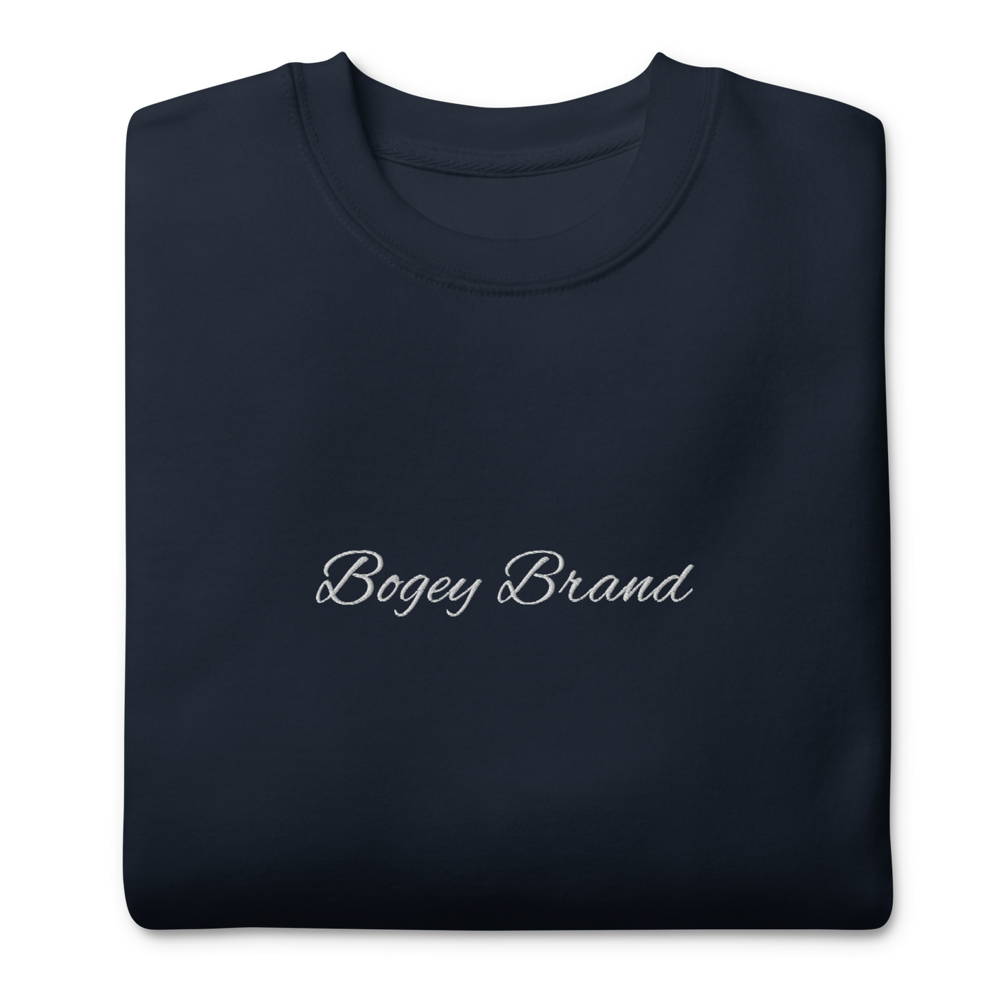 Bogey Brand Embroidered Crewneck