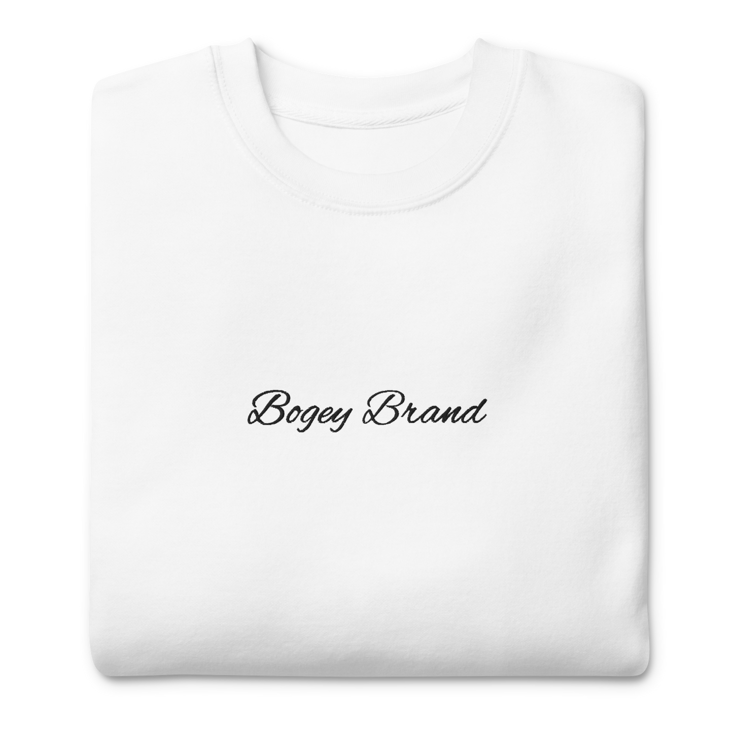 Bogey Brand Embroidered Crewneck